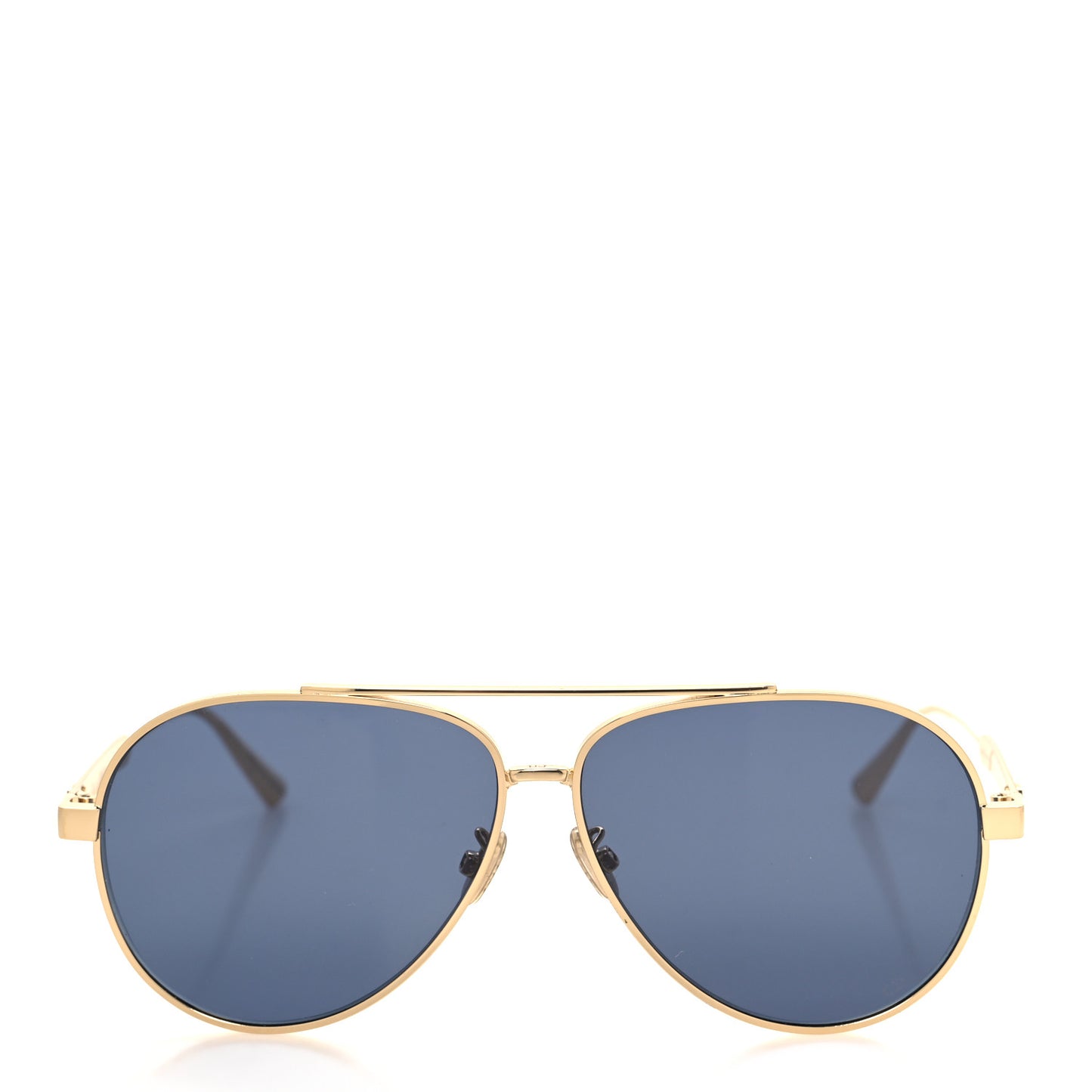 DiorCannage A1U Metal Sunglasses Gold