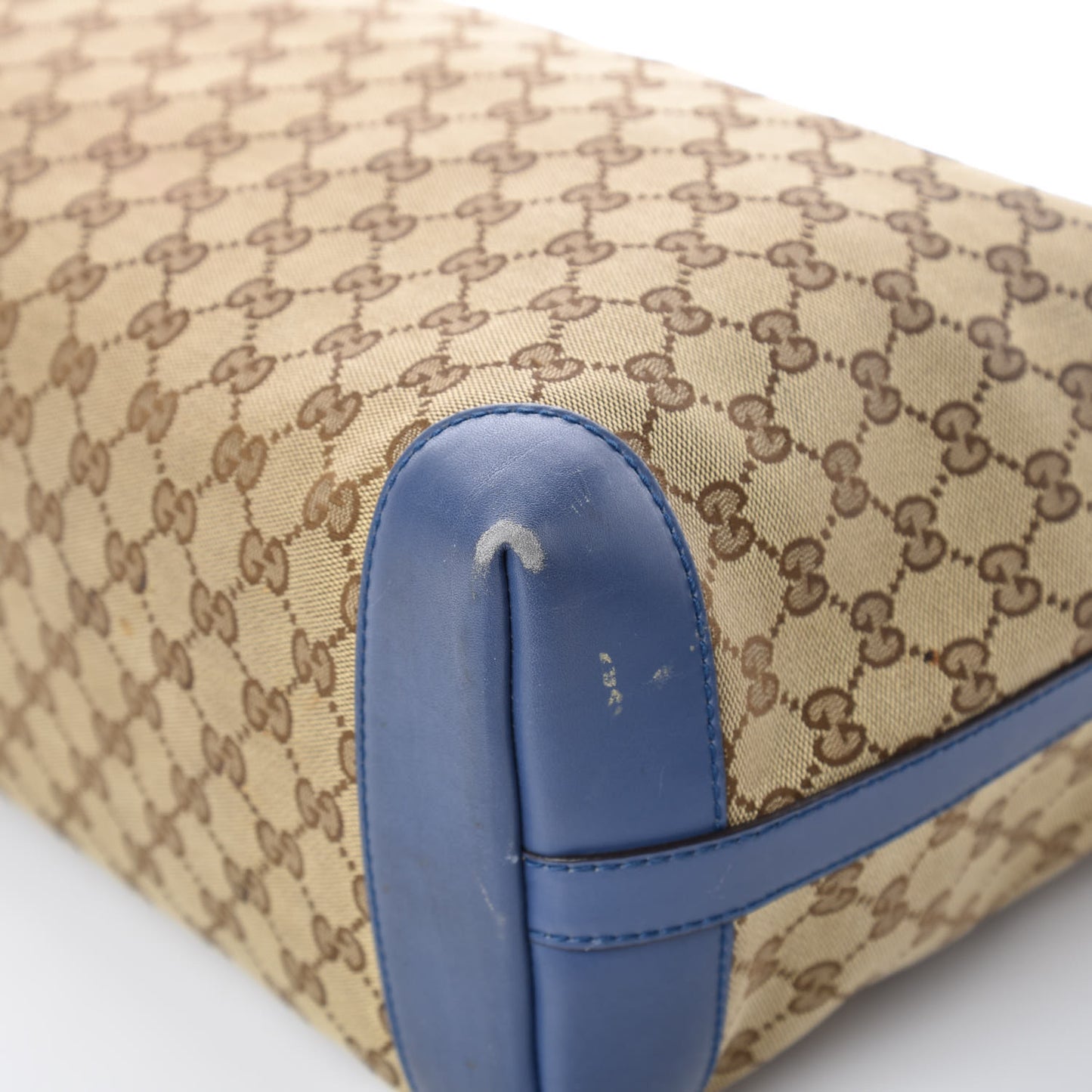Monogram Medium Craft Tote Turquoise