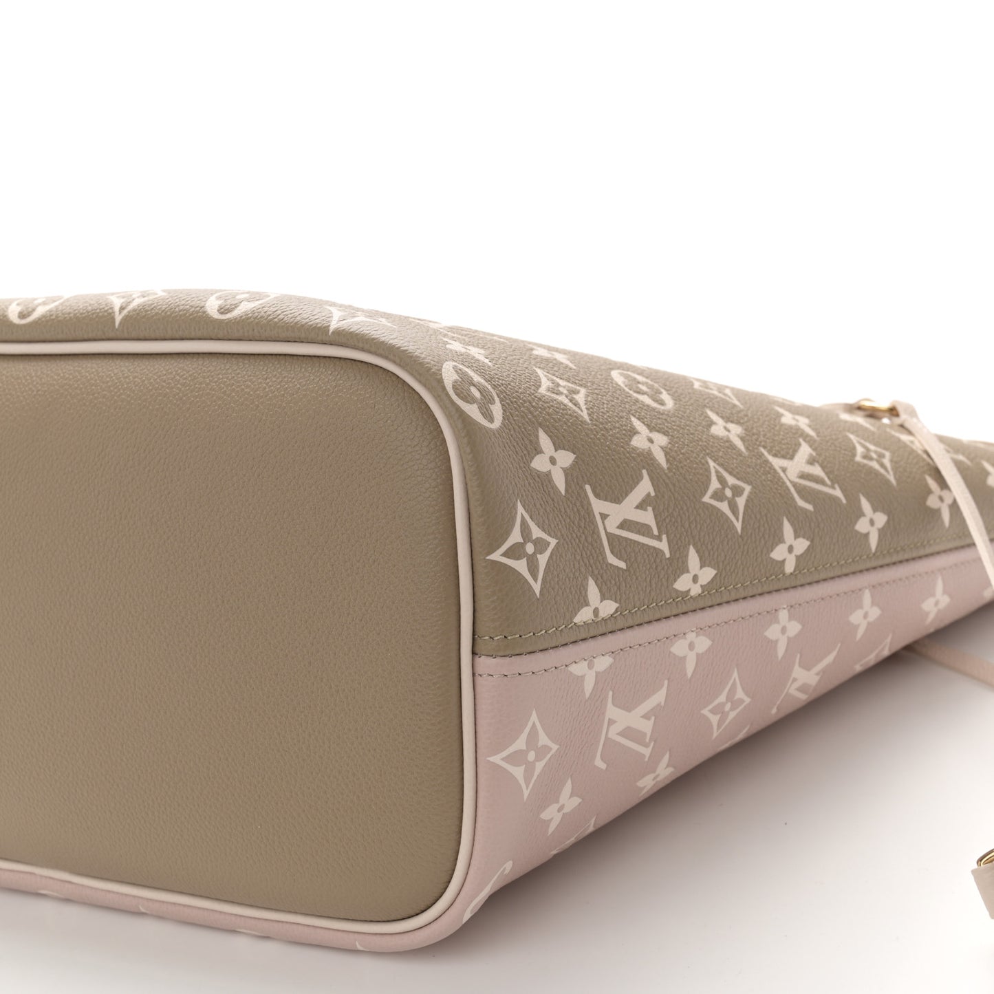 Empreinte Monogram Spring In The City Neverfull MM Kaki Beige Cream