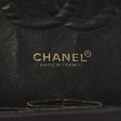Chanel Lambskin Quilted Medium Double Flap Burgundy 6 of 14