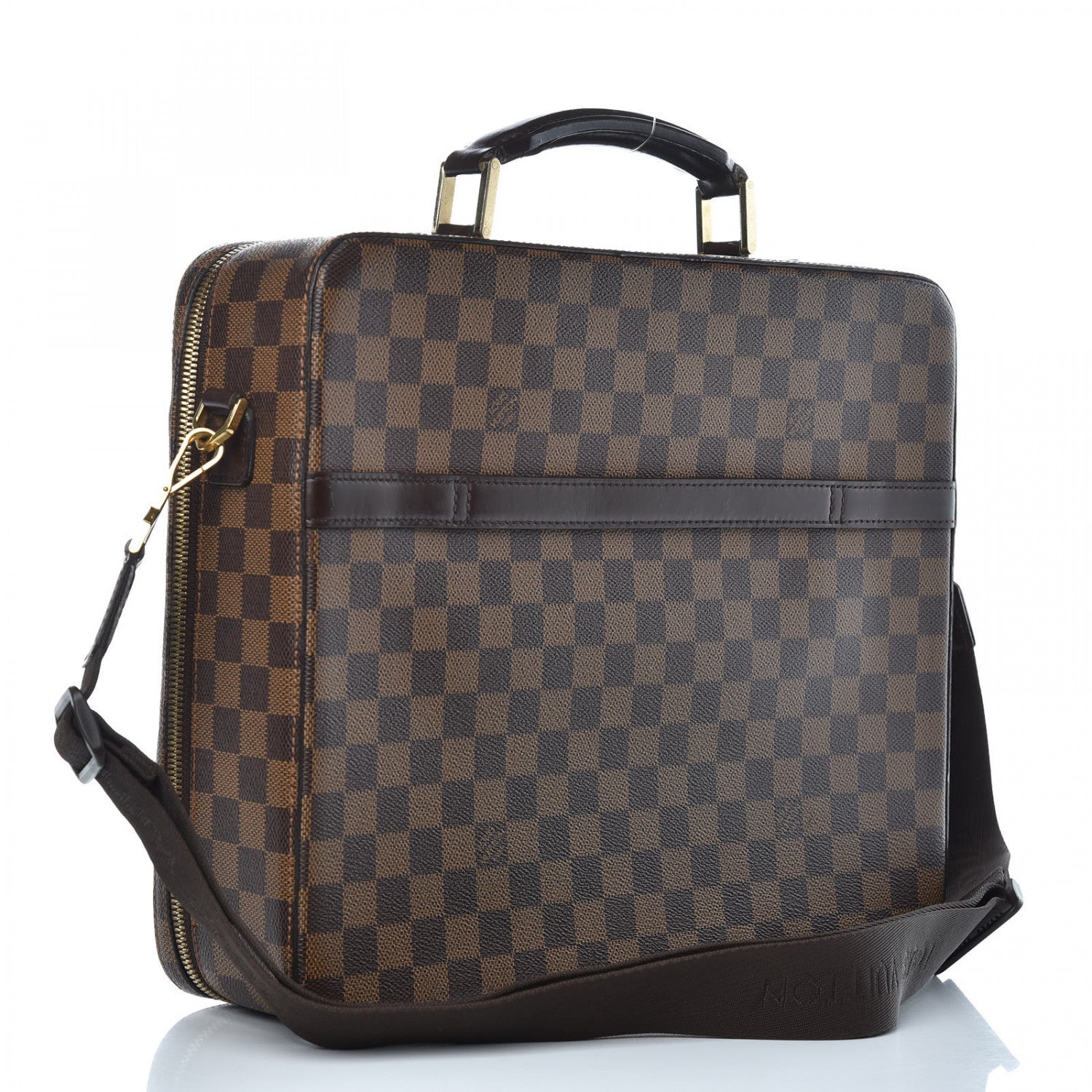 Louis Vuitton Damier Ebene Porte Ordinateur Sabana Computer Case 3 of 14