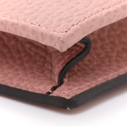 Gucci Dollar Calfskin Interlocking G Chain Wallet Soft Pink 10 of 10