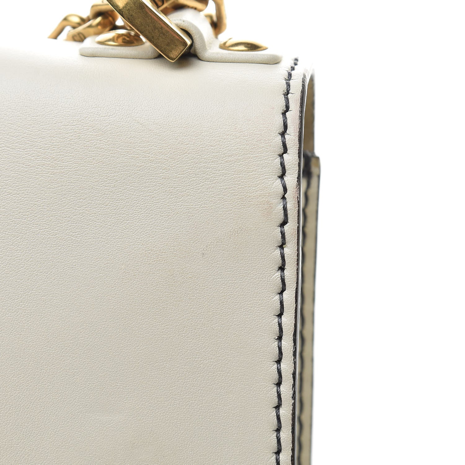 Christian Dior Calfskin J'Adior Chain Flap Bag Off White 12 of 13