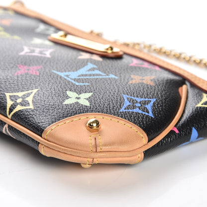 Louis Vuitton Monogram Multicolor Pochette Milla MM Black 6 of 9