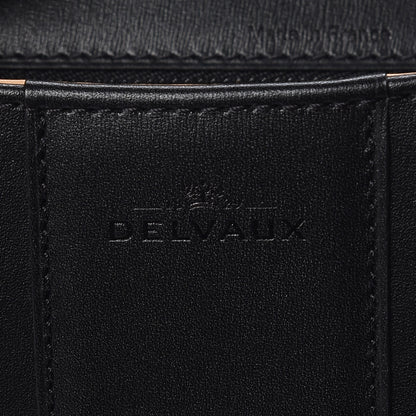 Delvaux Calfskin MM L'Humour Brillant Satchel Black 9 of 9