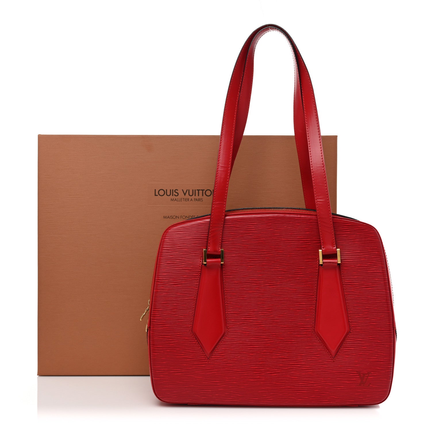Louis Vuitton Epi Voltaire Castillan Red 23 of 23