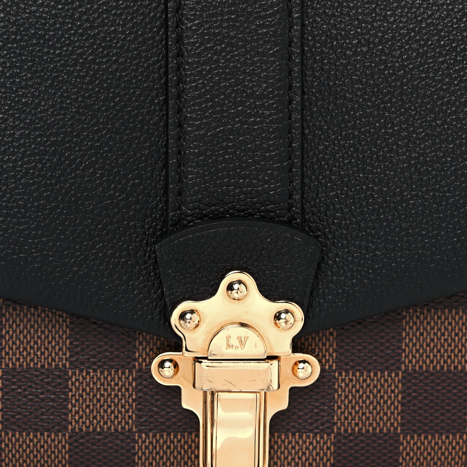 Louis Vuitton Damier Ebene Clapton Black 7 of 13