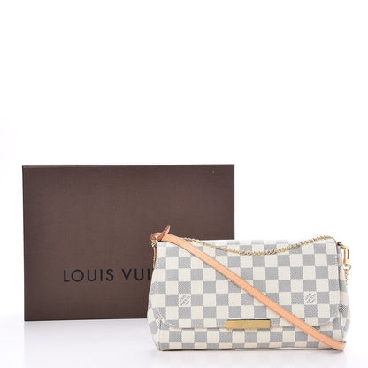 Louis Vuitton Damier Azur Favorite MM 9 of 9