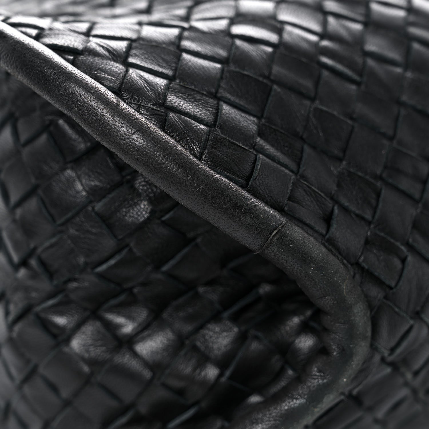 Bottega Veneta Nappa Intrecciato Messenger Bag Black 10 of 22
