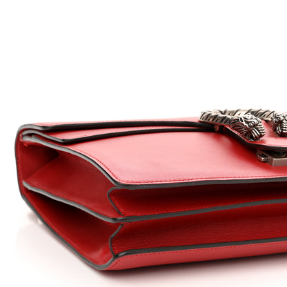 Gucci Calfskin Medium Dionysus Shoulder Bag Hibiscus Red 9 of 15