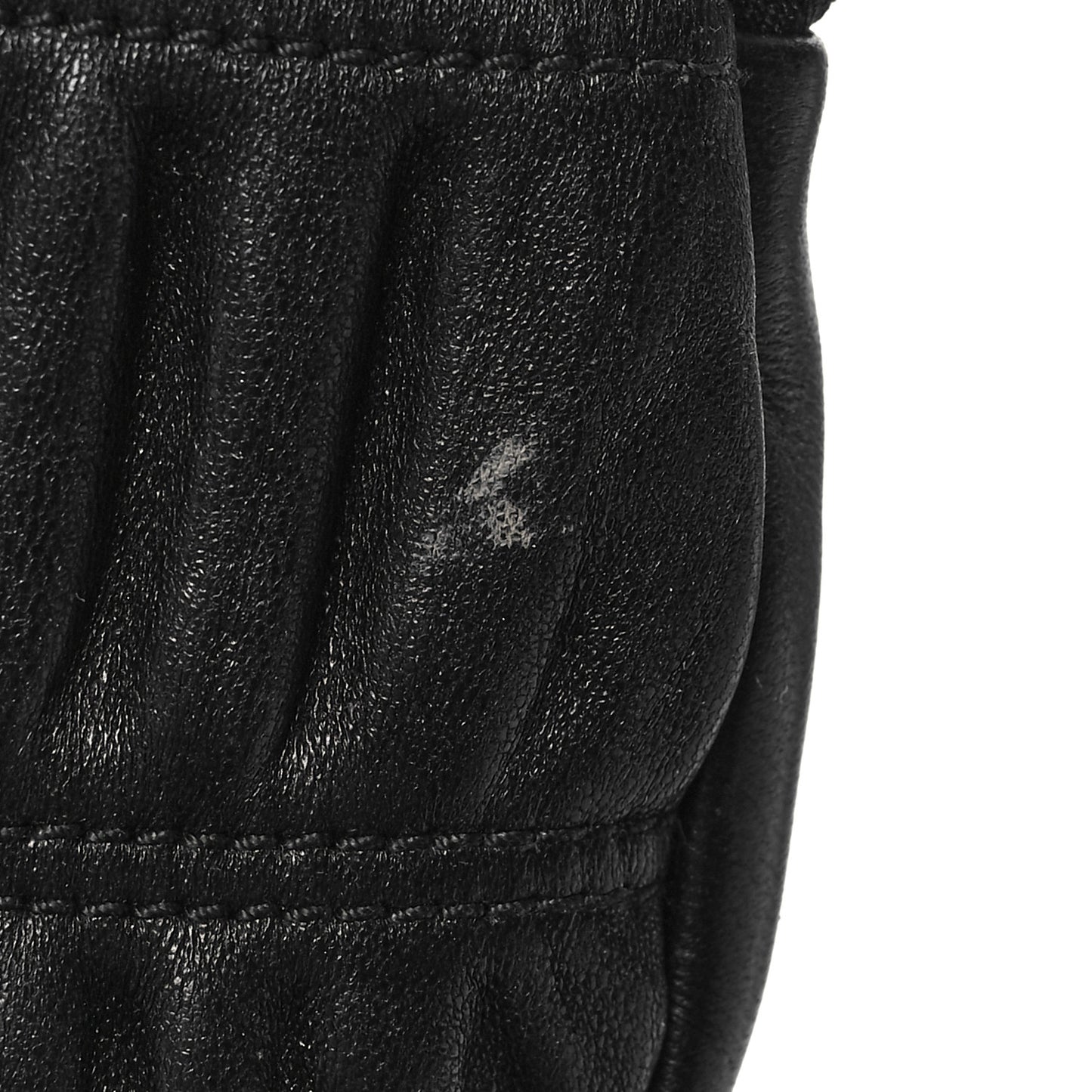 Nappa Gaufre Re-Edition 2005 Shoulder Bag Black