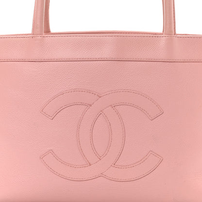 Chanel Caviar CC Tote Pink 8 of 20