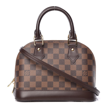 Louis Vuitton Damier Ebene Alma BB 1 of 10