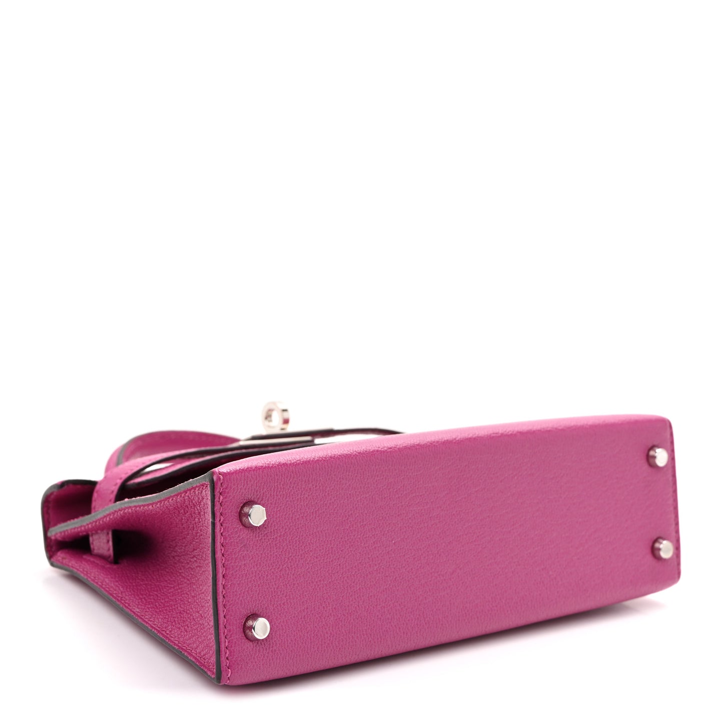 Chevre Mysore Mini Kelly Sellier 20 Rose Pourpre