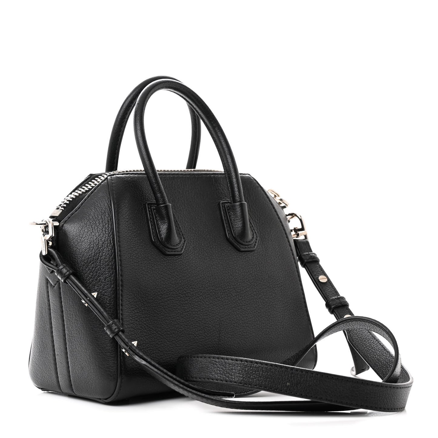 Sugar Goatskin Mini Antigona Black