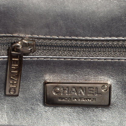 Chanel Python Timeless Clutch Dark Silver 7 of 7