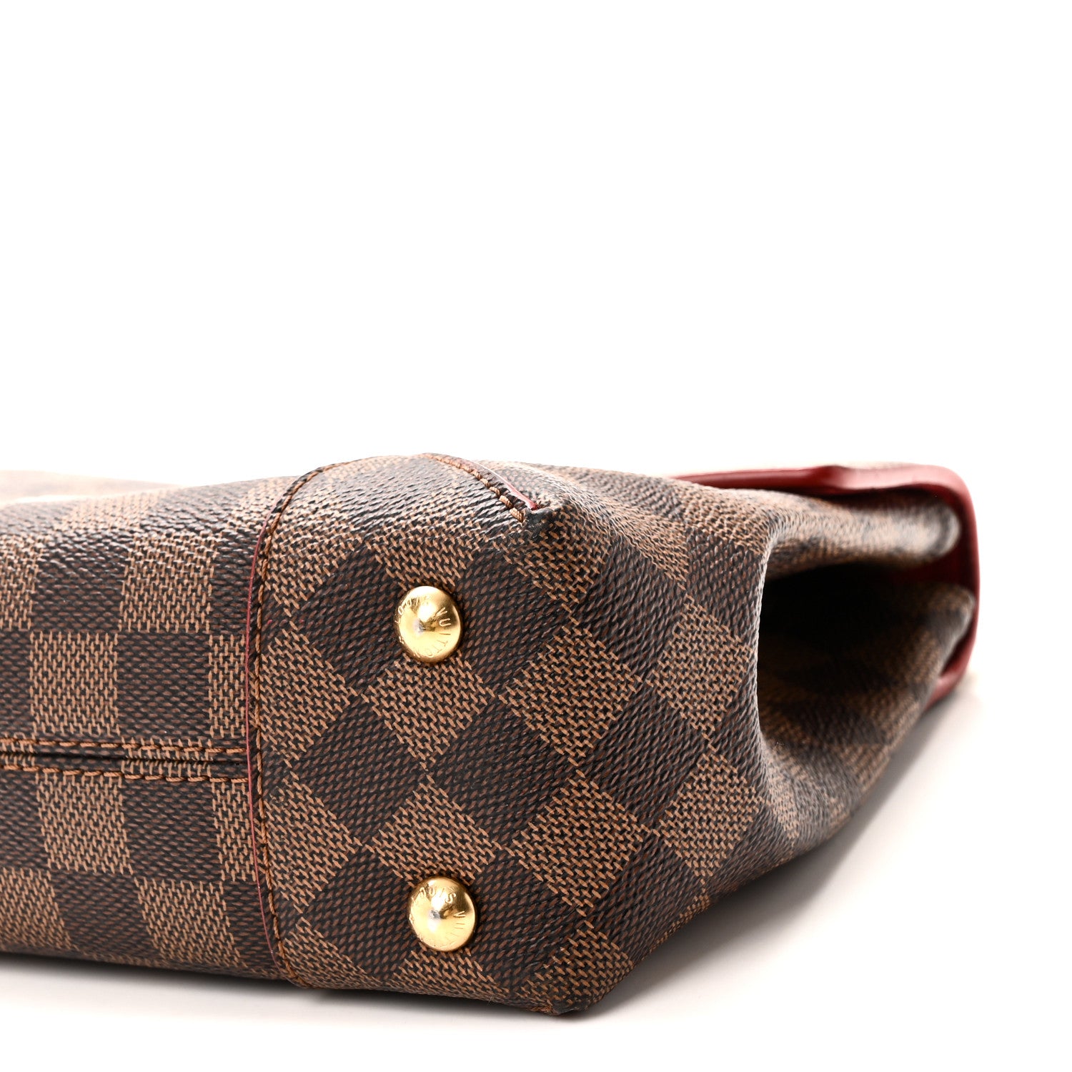 Louis Vuitton Damier Ebene Caissa Clutch Cherry 1925416 – FASHIONPHILE