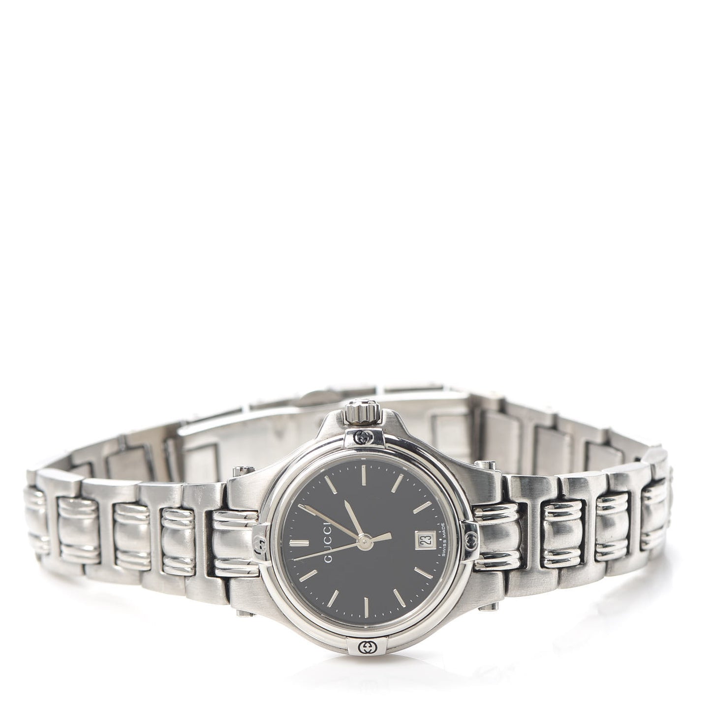Stainless Steel 26mm 9040L Quartz Watch Black