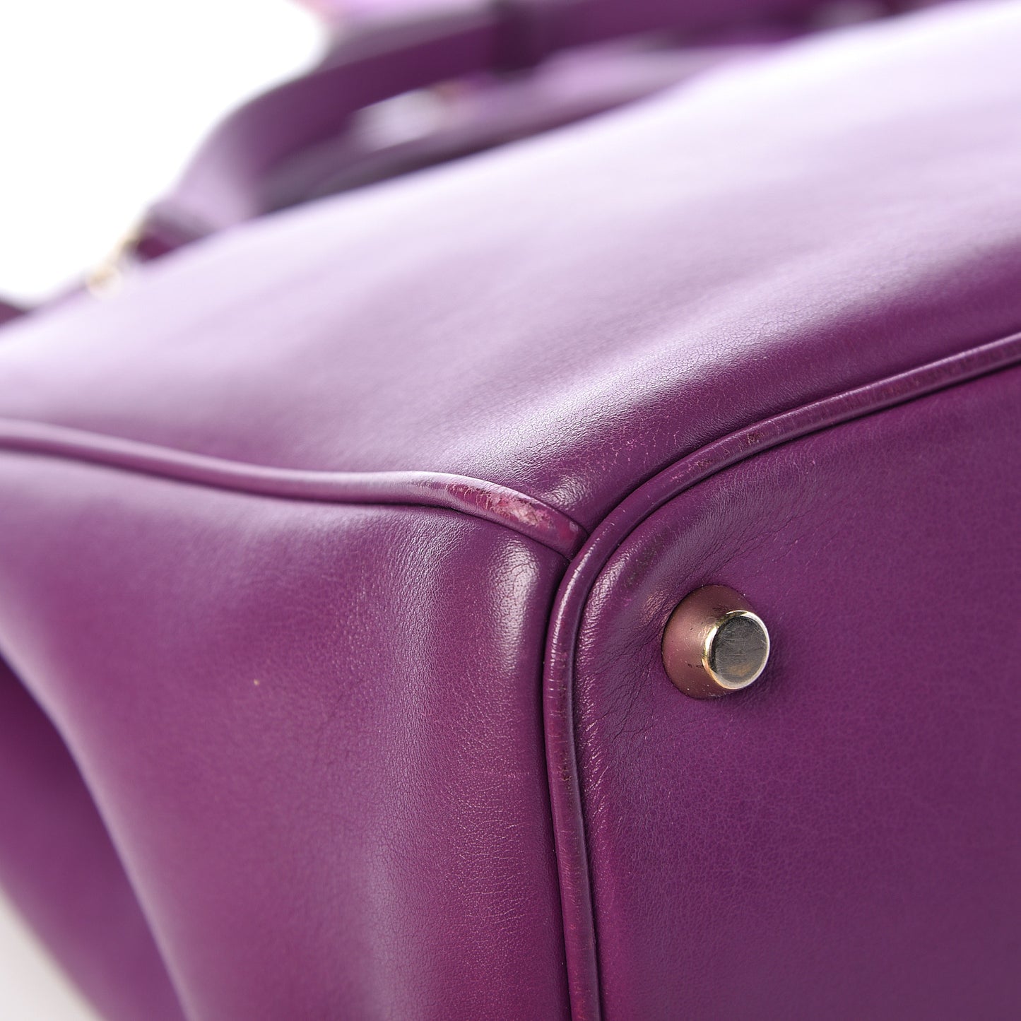 Smooth Calfskin Medium Diorissimo Tote Purple