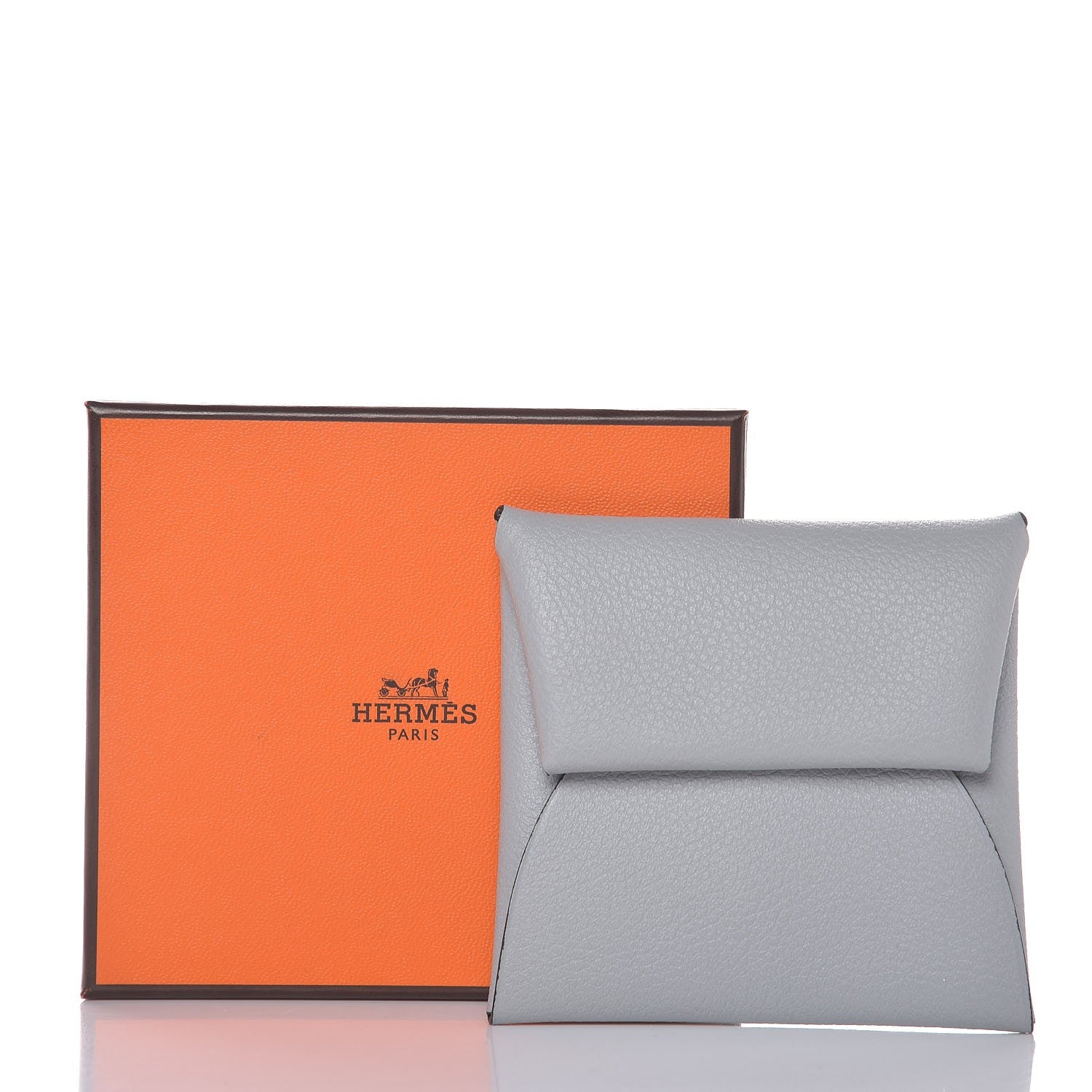 Hermes Evercolor Bastia Coin Purse Bleu Glacier Vert Anglais 8 of 8