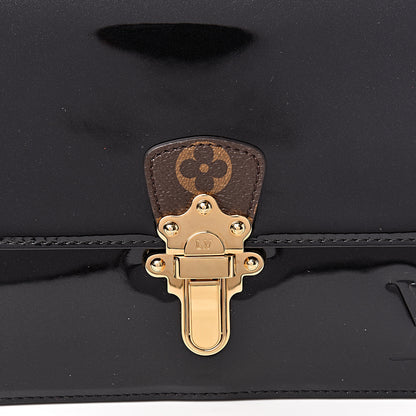 Louis Vuitton Patent Calfskin Monogram Cherrywood BB Black 10 of 11