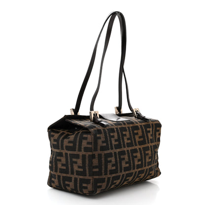 Fendi Zucca Shoulder Bag Tobacco 3 of 9