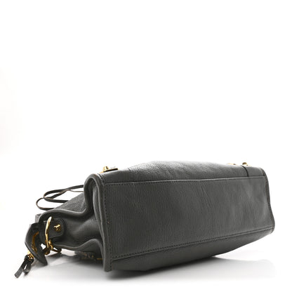 Balenciaga Chevre Gold Metallic Edge Hardware S City Gris Acier 5 of 14