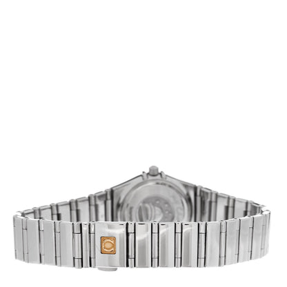 Omega Stainless Steel Diamond Bezel Mother of Pearl 22mm Constellation My Choice Quartz Watch 1465.71.00 3 of 4