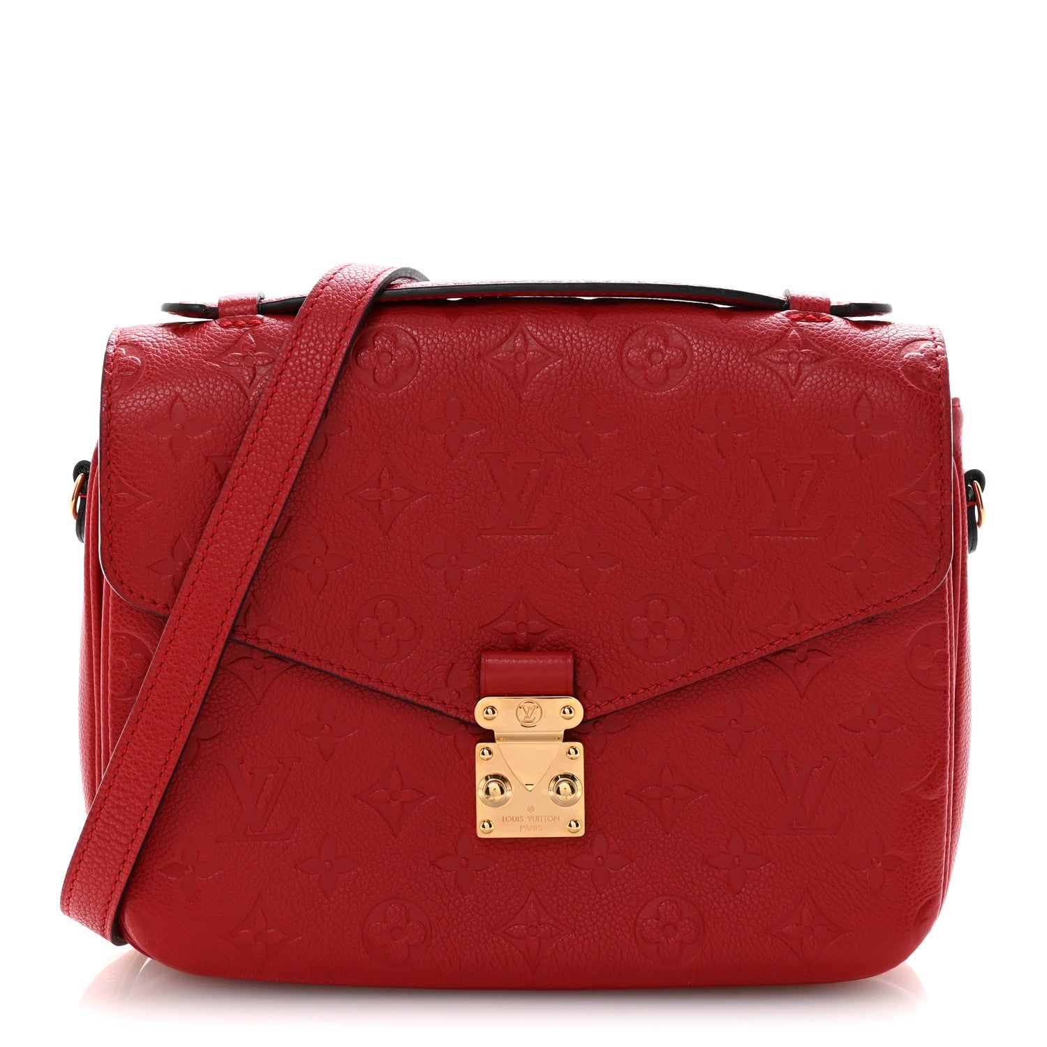 Louis Vuitton Empreinte Pochette Metis Cherry 1 of 10
