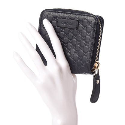 Gucci Microguccissima Compact Wallet Navy 2 of 9