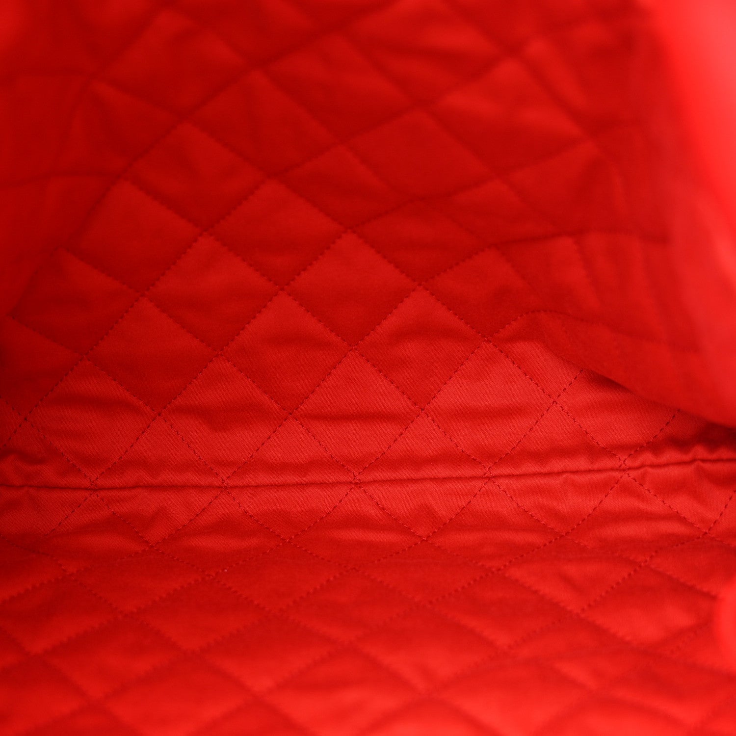 Chanel Shiny Calfskin Stitched Quilted Small Chanel 22 Red 6 of 11