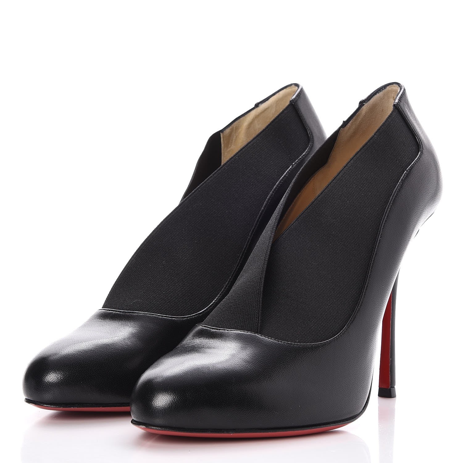Christian Louboutin Shiny Nappa Toot Couverte 100 Pumps 40.5 Black 3 of 7