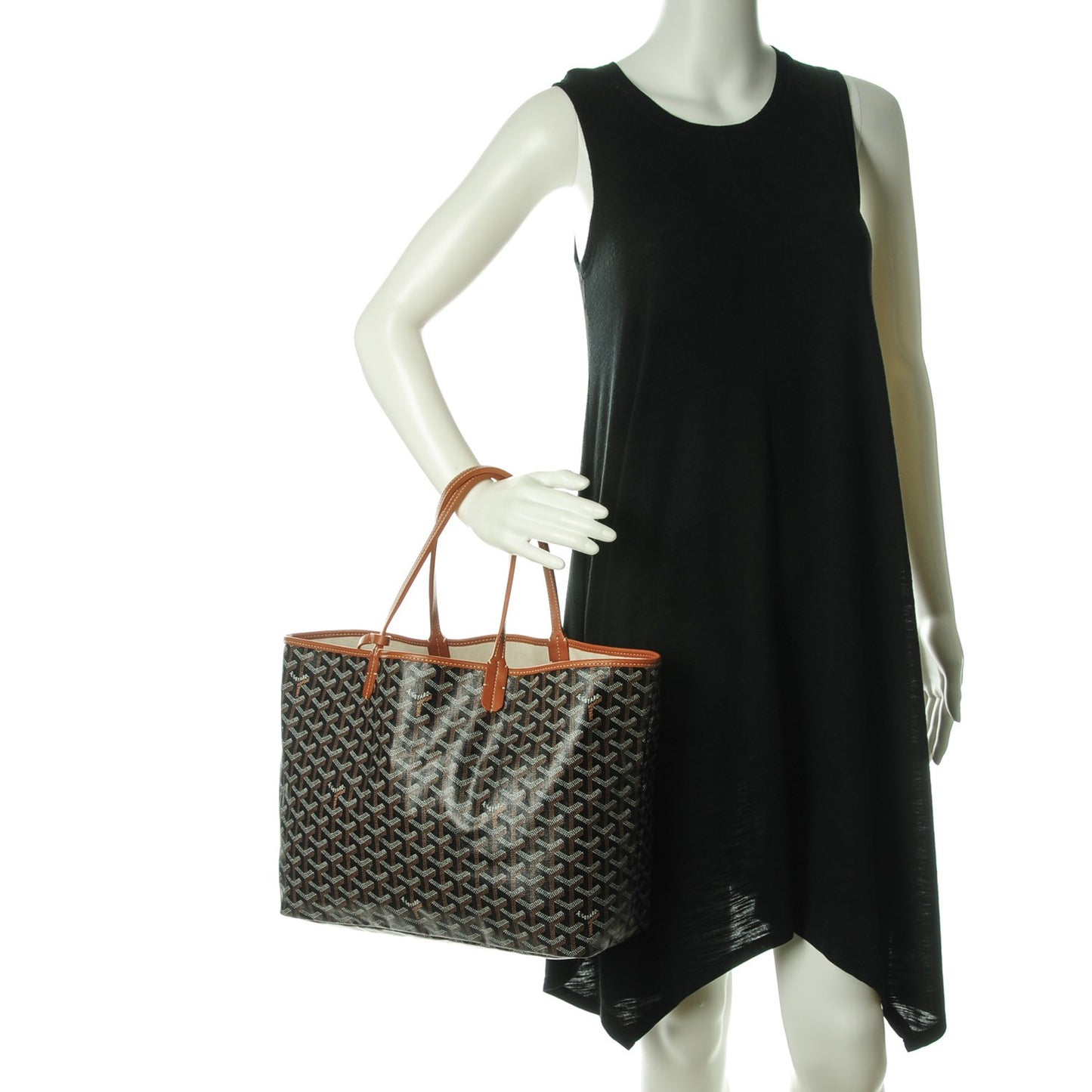 Goyardine Saint Louis PM Black Gold