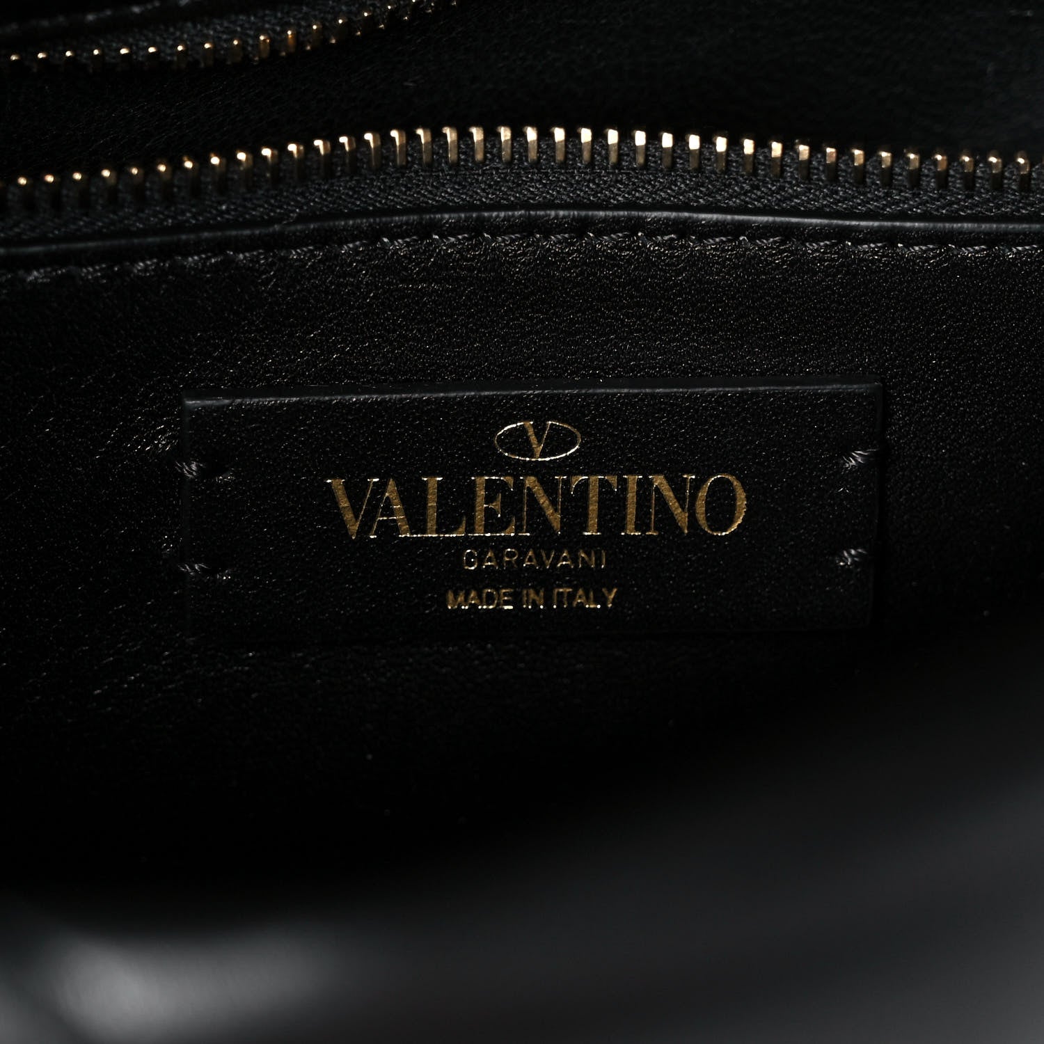Valentino Garavani Nappa Large Roman Stud Shoulder Bag Black 5 of 10
