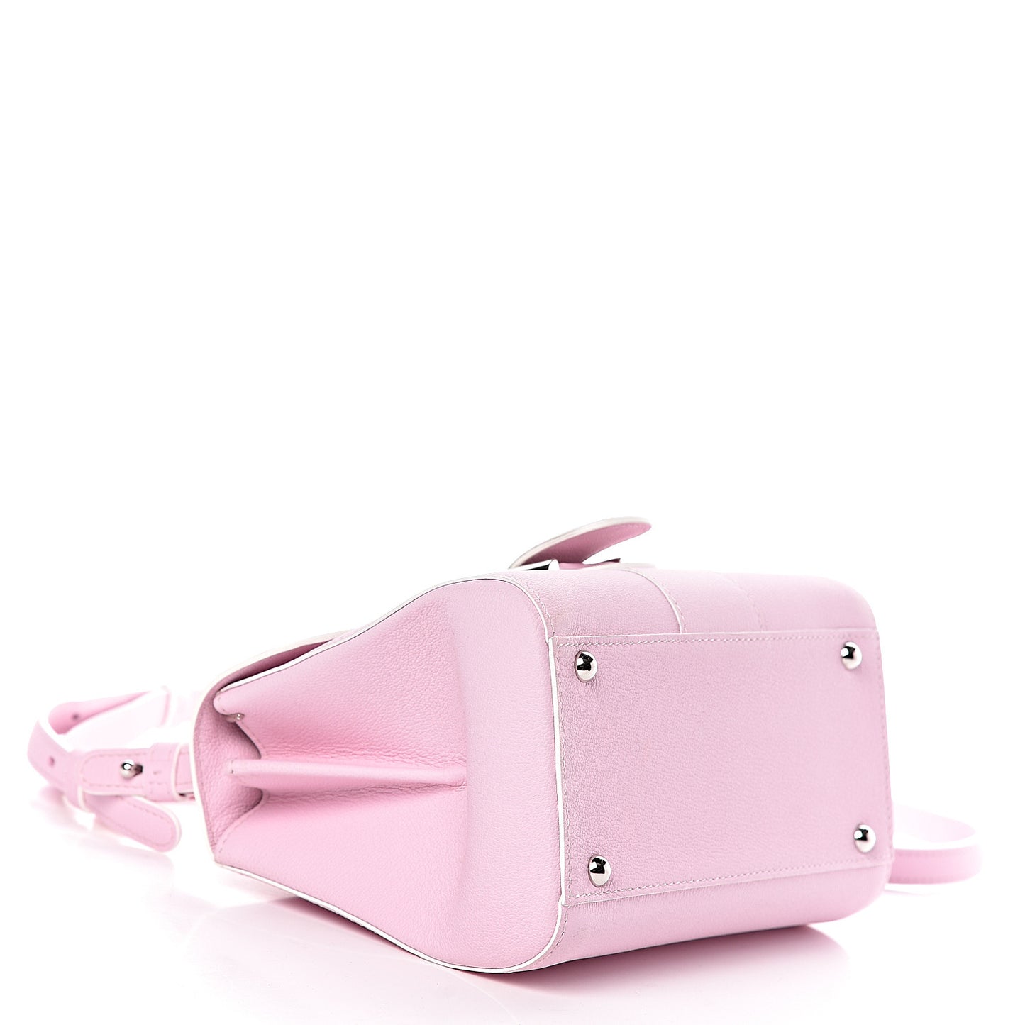 Grained Calfskin Mini Brillant Satchel Nakuru