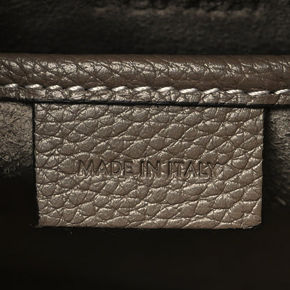 Celine Drummed Calfskin Nano Luggage Souris 7 of 11