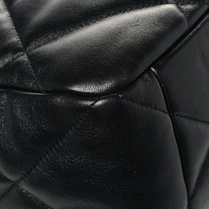 Chanel Lambskin Quilted Maxi Chanel 19 Flap Black 11 of 13