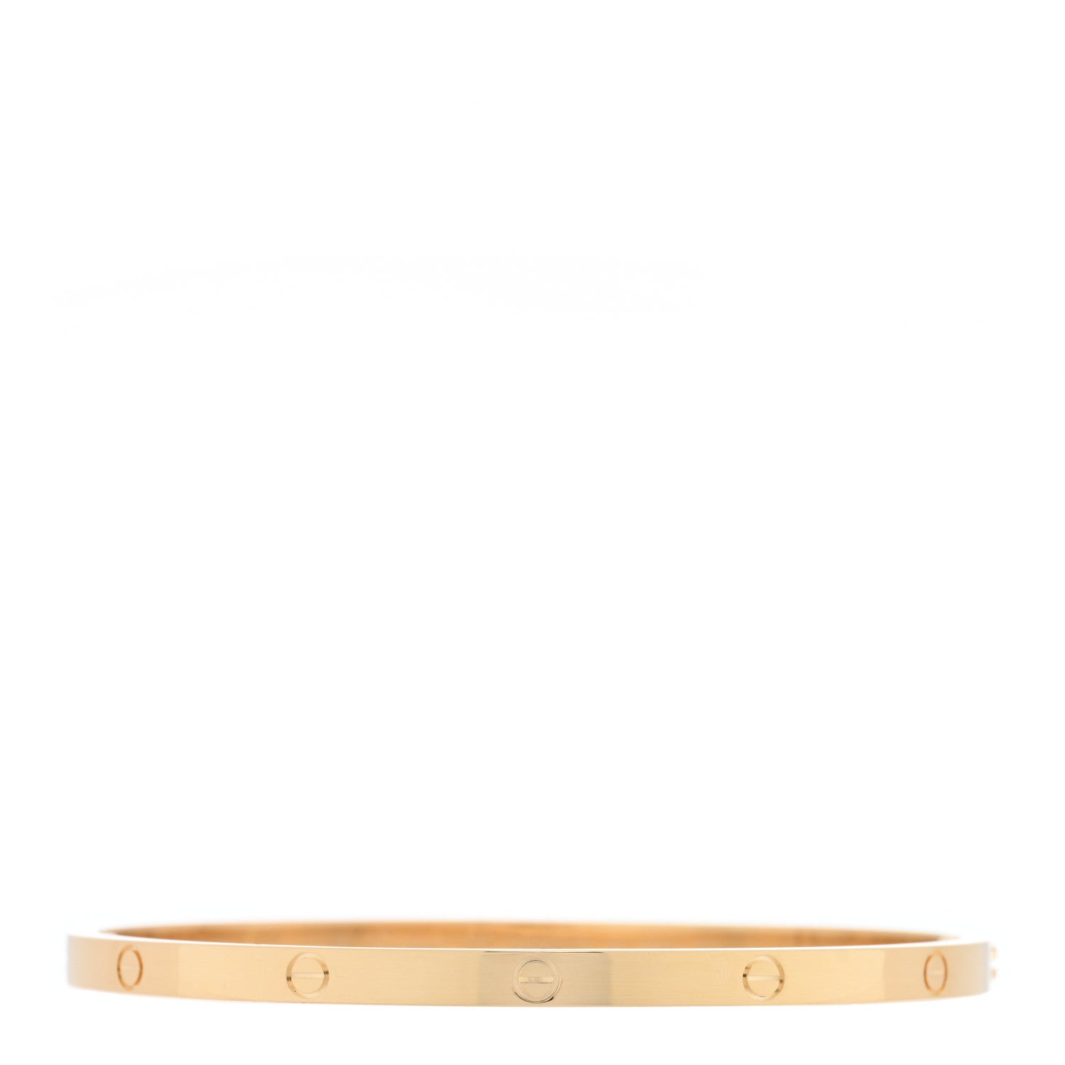 Cartier 18K Yellow Gold Small LOVE Bracelet 17 2 of 7