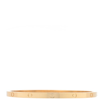 Cartier 18K Yellow Gold Small LOVE Bracelet 17 2 of 7