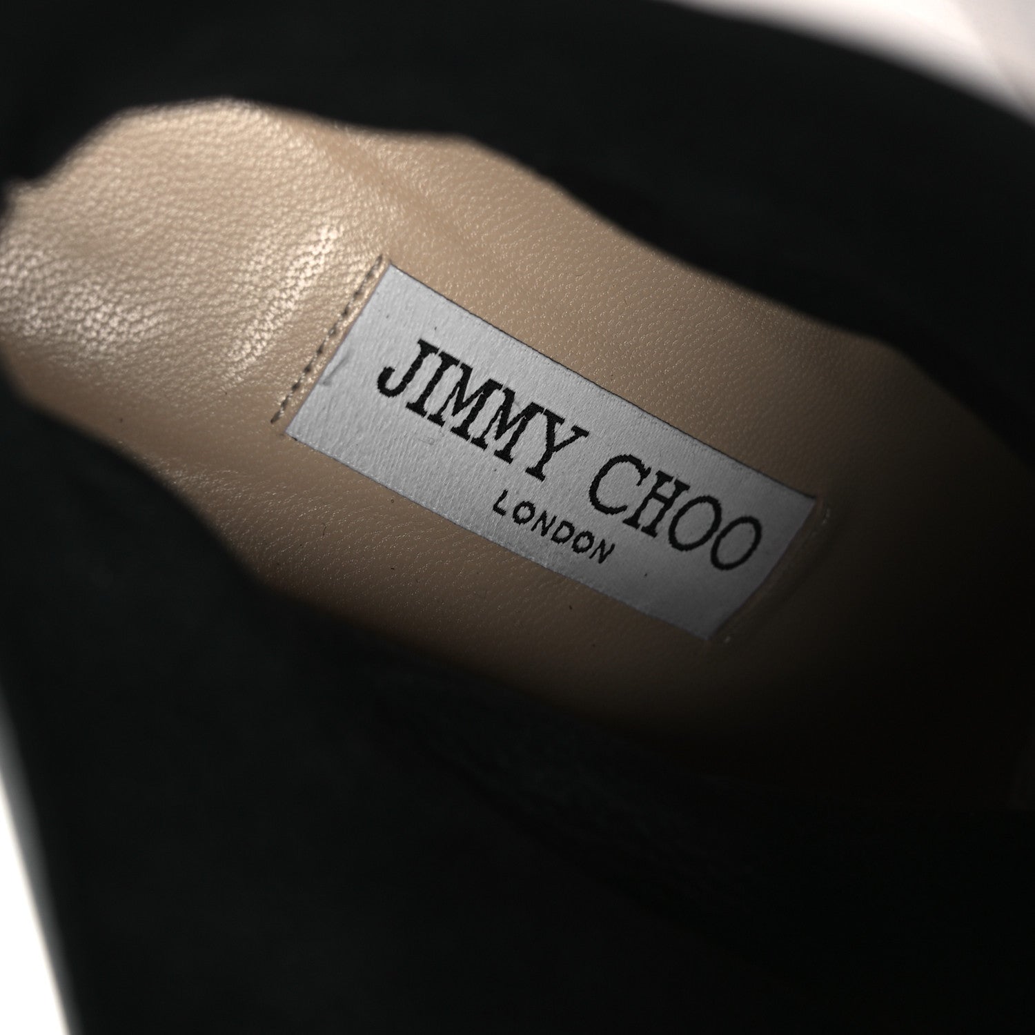 Jimmy Choo Nappa Calfskin Cacia 85 Ankle Boots 38 Black 9 of 13