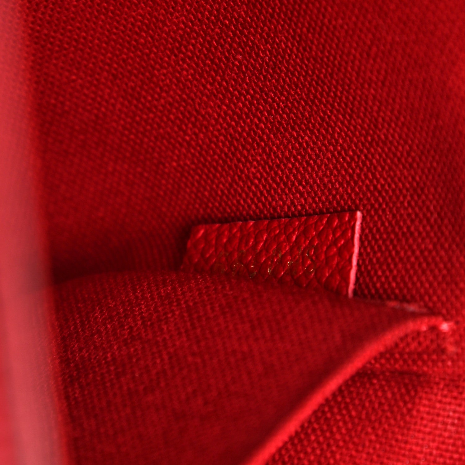 Louis Vuitton Empreinte Pochette Felicie Chain Wallet Scarlet 8 of 11