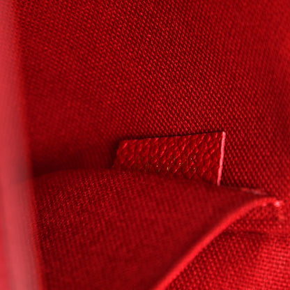 Louis Vuitton Empreinte Pochette Felicie Chain Wallet Scarlet 8 of 11