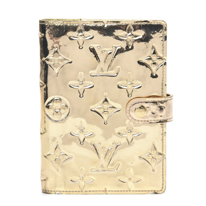 Louis Vuitton Monogram Miroir Small Ring Agenda Gold 1 of 11