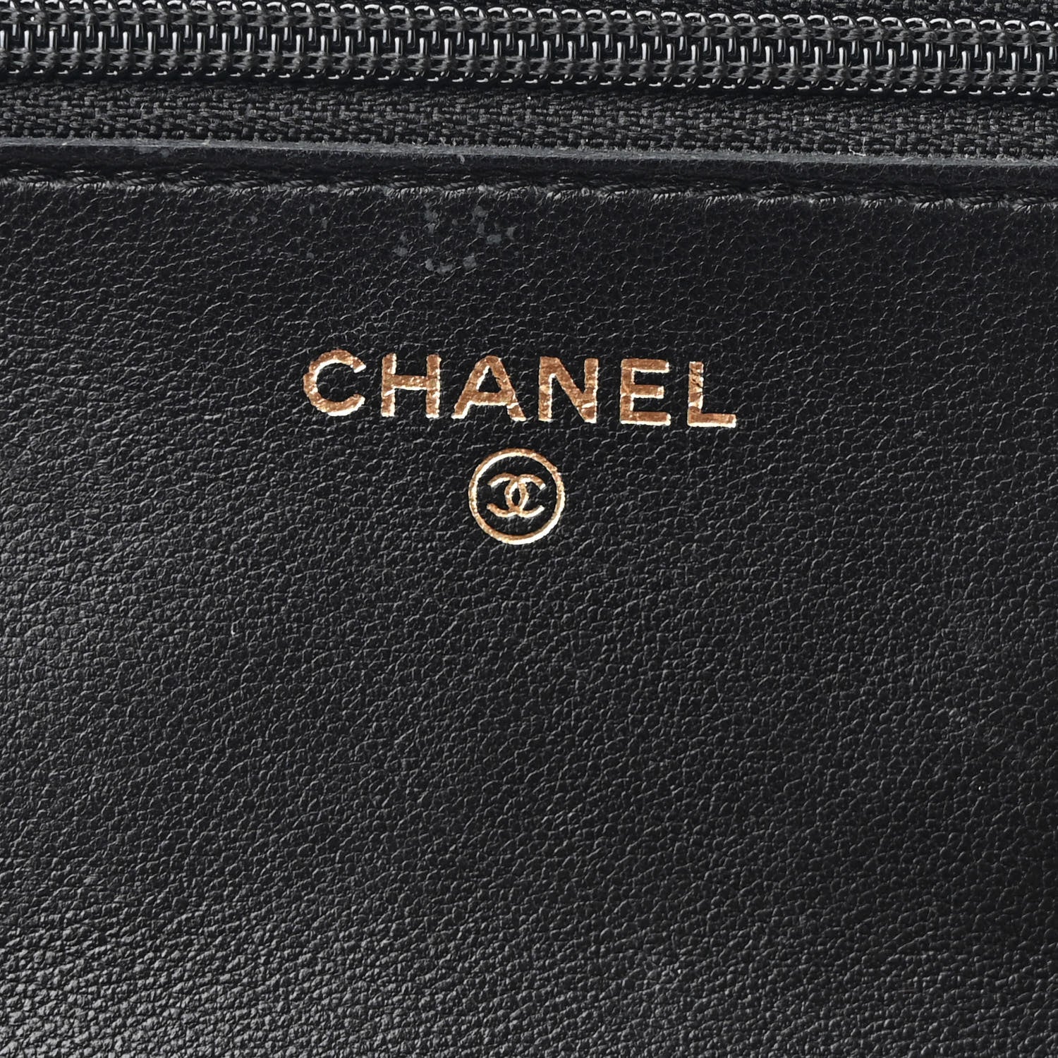 Chanel Lambskin Quilted Chanel 19 Wallet On Chain WOC Black 6 of 12