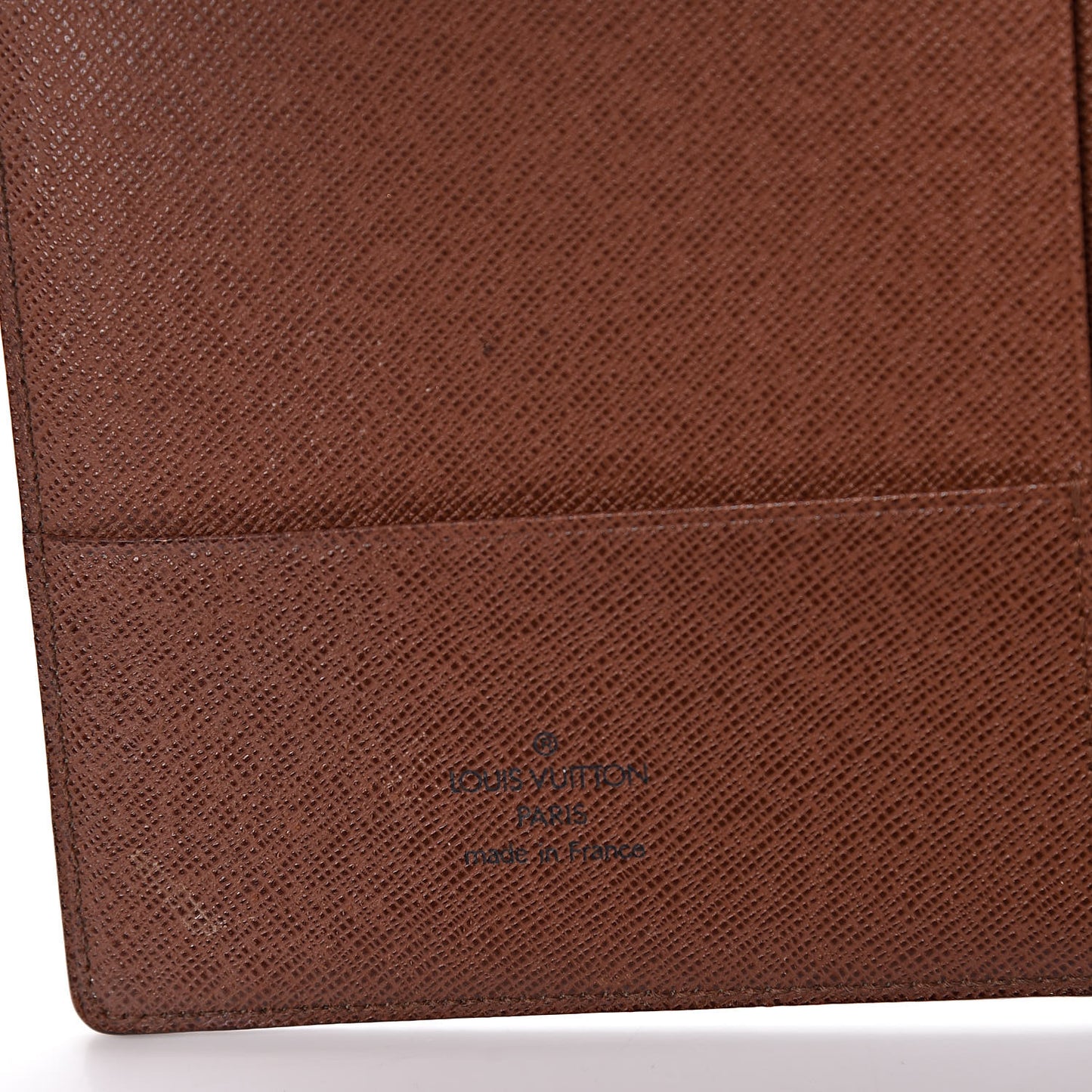 Monogram Large Ring Agenda Cover