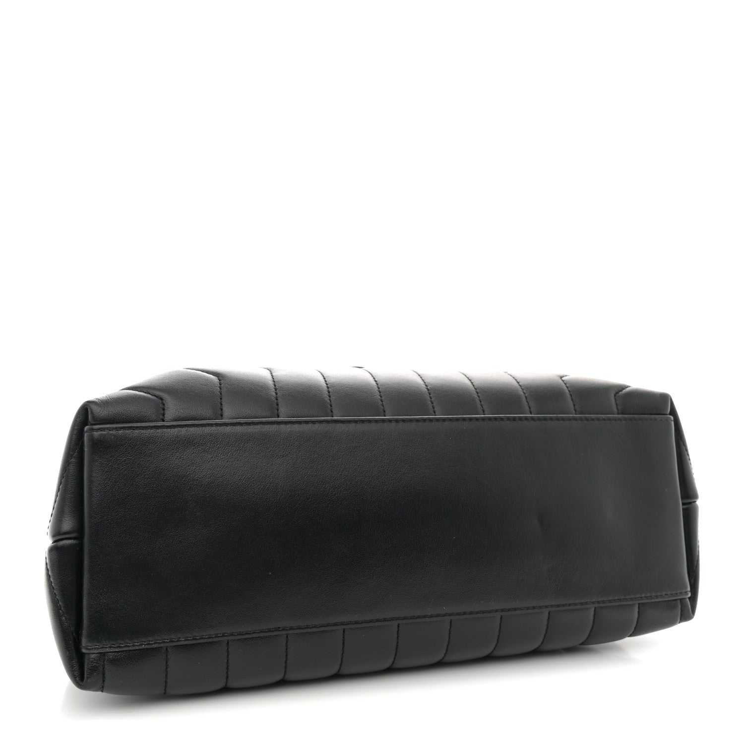 Saint Laurent Calfskin Y Quilted Monogram Medium Loulou Chain Satchel Black 4 of 10