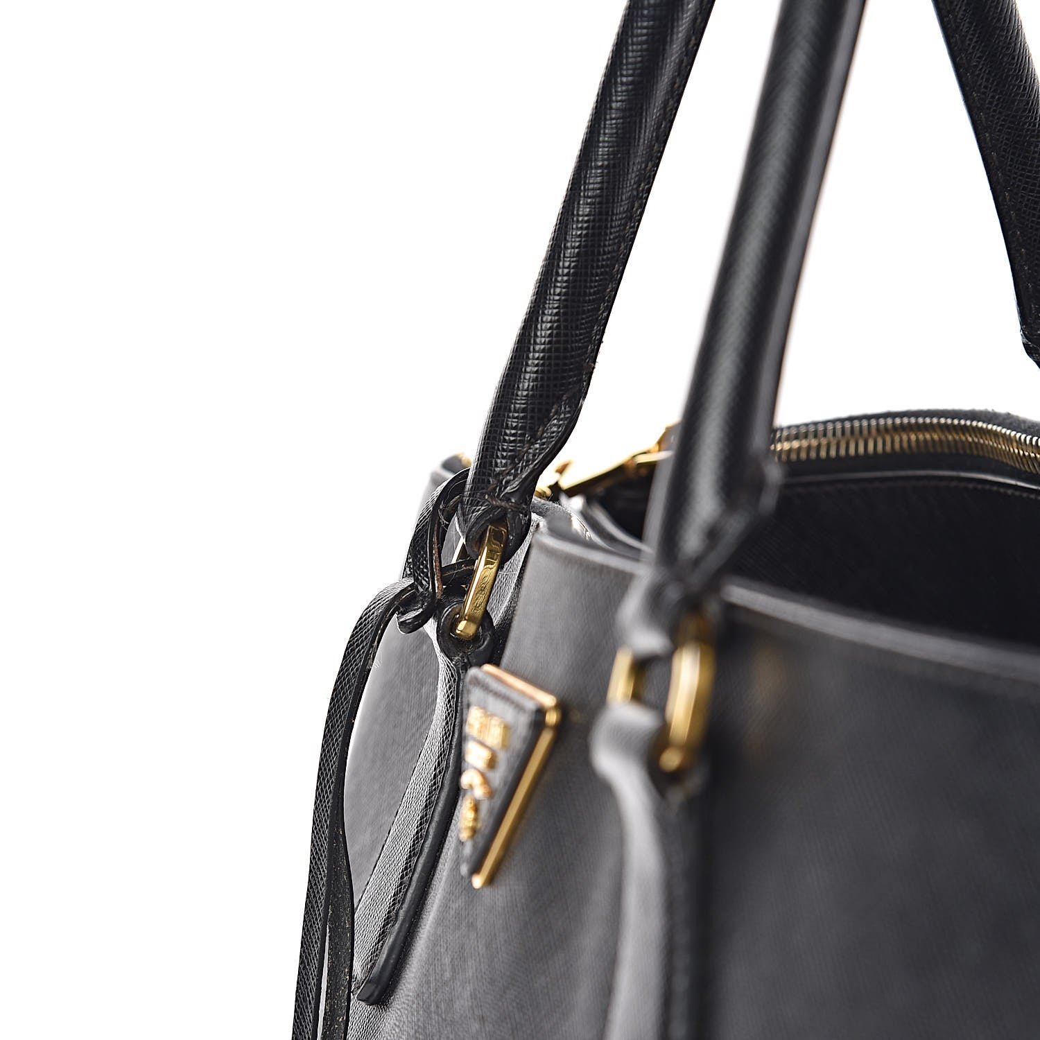 Prada Saffiano Lux Extra Large Galleria Double Zip Tote Black 16 of 26