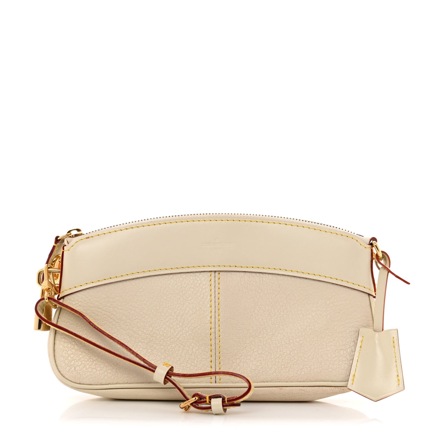 Suhali Lockit Clutch White