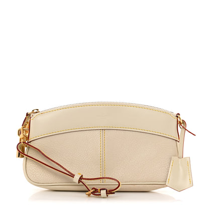 Louis Vuitton Suhali Lockit Clutch White 1 of 10