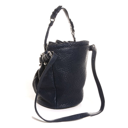 Alexander Wang Pebbled Lambskin Diego Bucket Bag Neptune 3 of 7